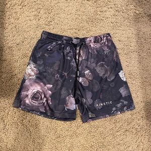 Kinetic Kings Mens Floral Shorts